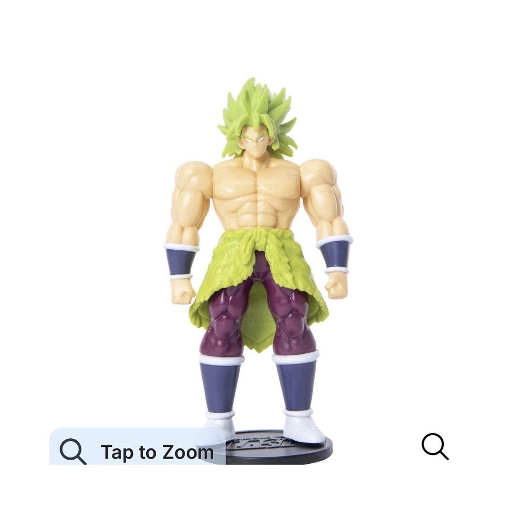 Dragon Ball Z Super Saiyan‎ Goku Broly Vegeta 17-18cm Action Figure Model